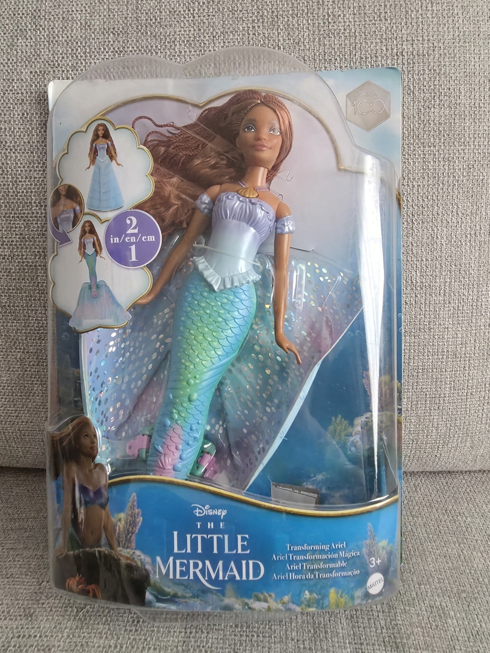 Disney The Little Mermaid Transforming Ariel Doll
